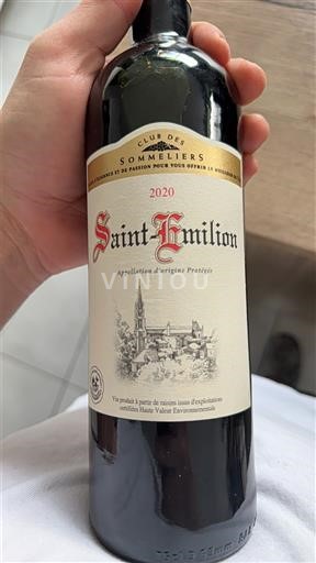 Bordeaux Saint-Émilion Club des Sommeliers 2020