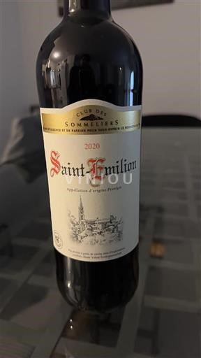 Bordeaux Saint-Émilion Club des Sommeliers 2020