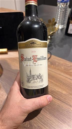 Burdeos Saint-Émilion Club des Sommeliers 2020