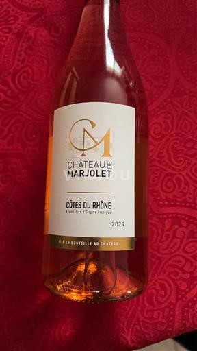 Rhône-dalen Côtes-du-Rhône Château Marjolet 2024