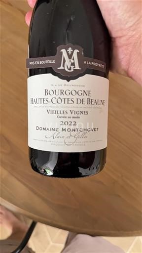 Burgundija Hautes Côtes de Beaune Grand Cru Domaine Montchovet Vieilles Vignes 2022