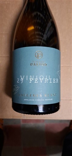 Languedoc Faugères Domaine Pastor 29 Février 2024