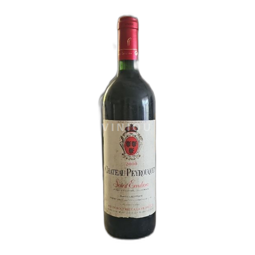Bordeaux Ni doloceno Château Peyrouquet 2000