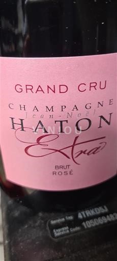 Champanhe Grand Cru Jean-Noël Haton Extra Não Sazonado