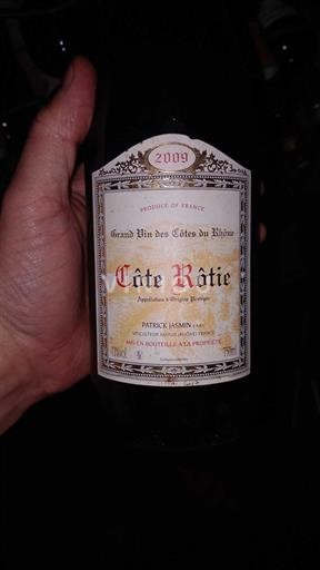 Thung lũng Rhône Côte-rôtie Patrick Jasmin 2009