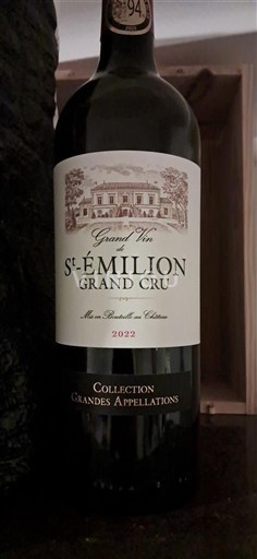 Bordeaux Saint-Émilion Grand Cru Grand Cru Collection Grandes Appellations 2022