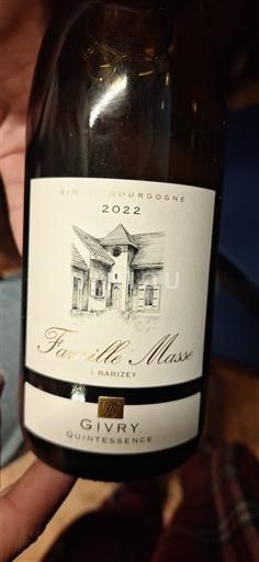 Burgundy Givry Famille Masse Quintessence 2022