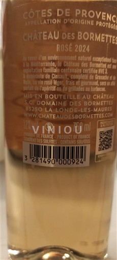 Provence Côtes-de-Provence Château Des Bormettes 2024