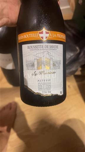 Savoie en Bugey Roussette de Savoie Le Cellier Savoyard Les Moraines 2022
