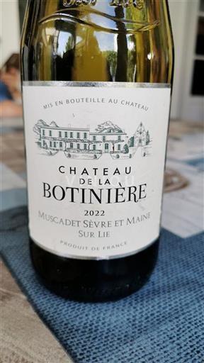 Loirevallei Muscadet-Sèvre-et-Maine Château La Botinière 2022