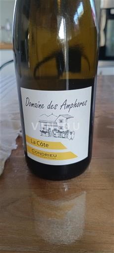 Rhônen laakso Condrieu Domaine Des Amphores La Côte 2023