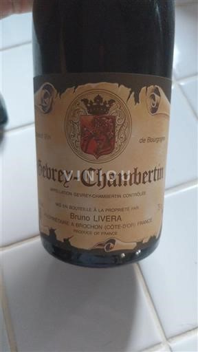 Burgundy Gevrey-Chambertin Bruno LIVERA Non-Vintage