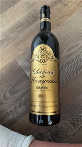 Bordeaux Graves Château Mongenan 1995