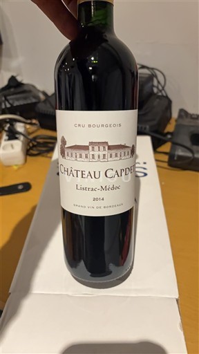 Bordeaux Listrac-Médoc Cru Bourgeois Château Capdet 2014