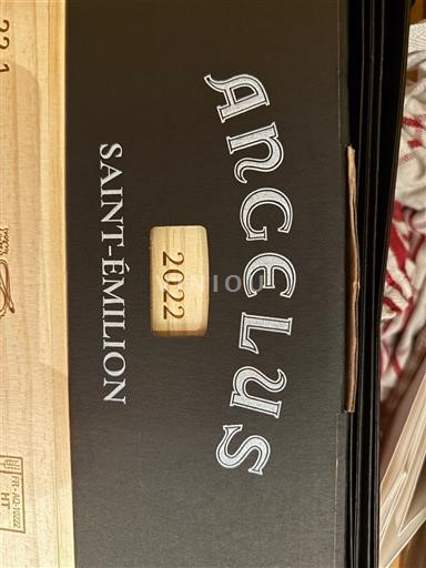 Wines Rouge sec Château Angélus 2022 France Bordeaux Saint-Émilion AOC