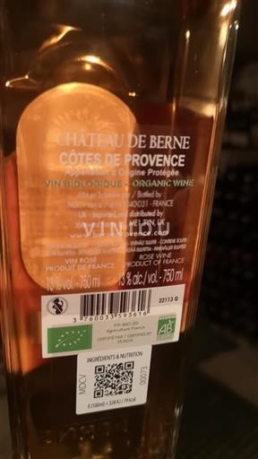 Provence Côtes-de-Provence Château Berne 2024