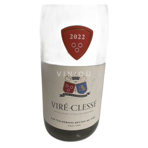 Vin Blanc sec Vieilles Vignes Les Vignerons Réunis de Viré 2022 France Bourgogne Viré-clessé AOC