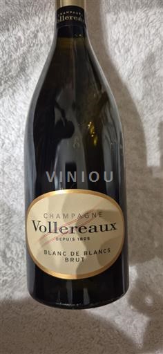 Champagne Sâm-panh Vollereaux Blanc de Blancs Không niên vụ