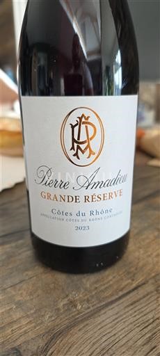 Valea Ronului Côtes-du-Rhône Pierre Amadieu Grande Réserve 2023