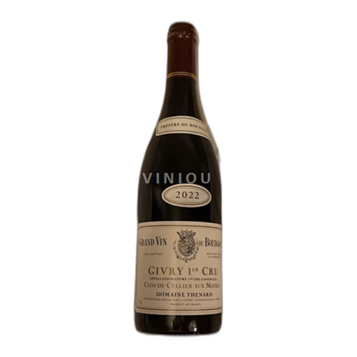 Borgonha Givry Premier Cru Domaine Thenard Clos du Cellier aux Moines 2022