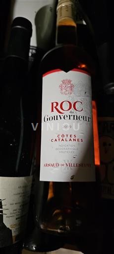 Languedoc and Roussillon Côtes Catalanes Arnaud de Villeneuve Roc du Gouverneur 2019