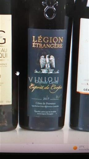 Provansa Côtes-de-Provence Légion Étrangère Esprit de Corps 2017