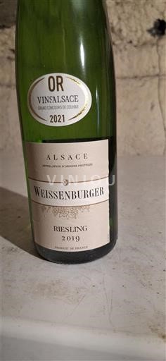Alsacia Grand Cru Weissenburger 2019