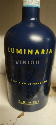 Puglia Primitivo di Manduria Puglia Pop Luminaria 2022