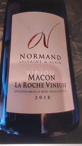 Burgundi Mâcon ja Mâcon-kylät Normand Sylvaine & Alain 2018