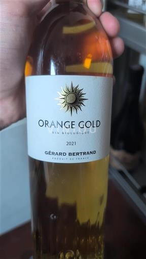 Vin Orange sec Orange Gold Gérard Bertrand 2021 France Languedoc AOC bio