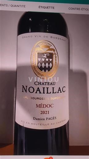 Burdeos Médoc Château Noaillac 2021