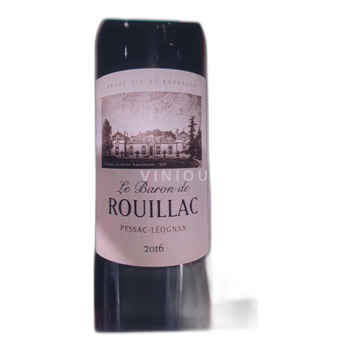 Bordeaux Pessac-Léognan Château Rouillac Le Baron de Rouillac 2016