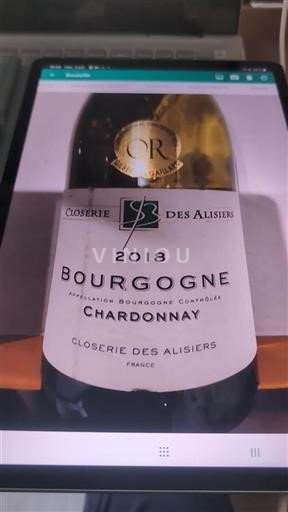 Burgundi Bourgogne Closerie des Alisiers 2018