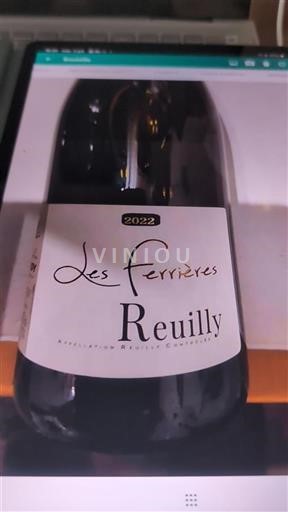 Loirevallei Reuilly Les Férrières 2022
