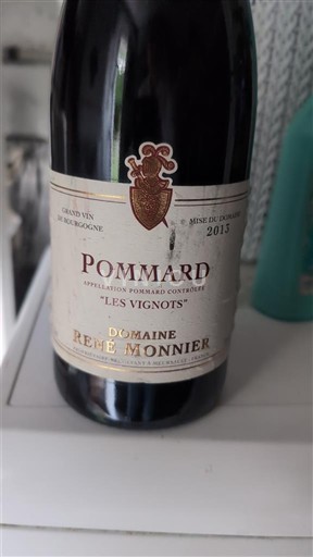 Burgundija Pommard Domaine René Monnier Les Vignots 2013