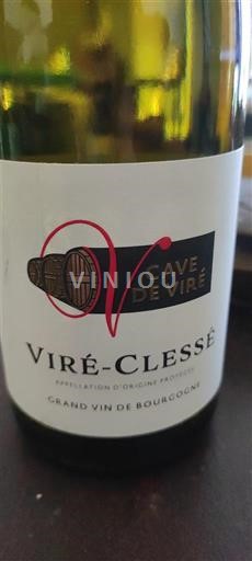 Burgundi Viré-clessé Cave de Viré 2023