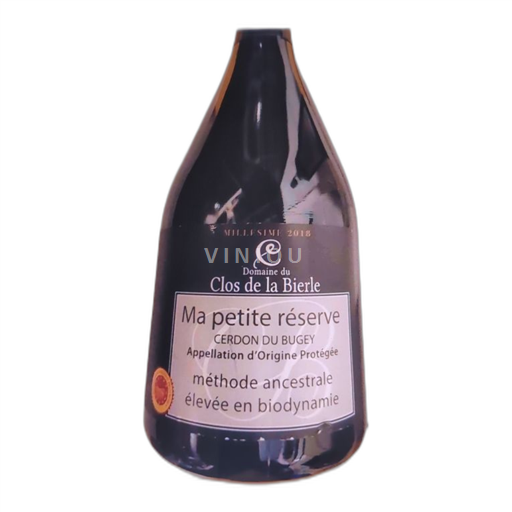 Savoie och Bugey Bugey Domaine Cerdon .  Clos de la Bierle Méthode ancestrale Ma petite réserve 2023