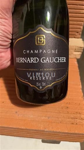 Champaña Champán Bernard Gaucher Réserve Sin añada