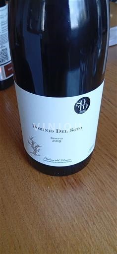 Castilien og León Ribera del Duero Dominio Del Soto Reserva 2019