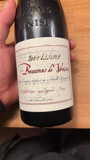 Rhônen laakso Beaumes de Venise Terrissimo Ei vuosikertaa