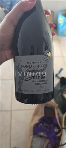 Thung lũng Rhône Côtes-du-rhône-villages Domaine Fond Croze Shyrus 2023