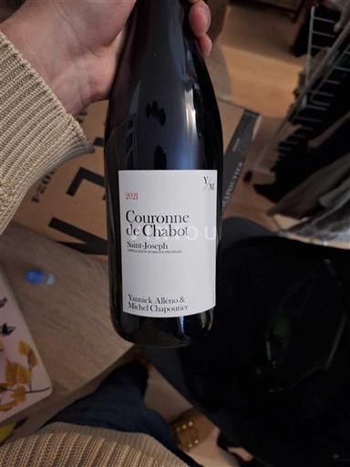 Vallée du Rhône Saint-Joseph Yannick Alléno & Michel Chapoutier Couronne de Chabot 2021