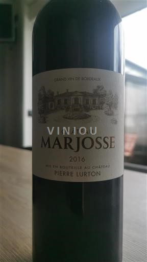 Burdeos Bordeaux Château Marjosse 2016