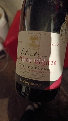 Valea Ronului Côtes-du-Rhône La Vinsobraise Sélection Vieilles Vignes 2020