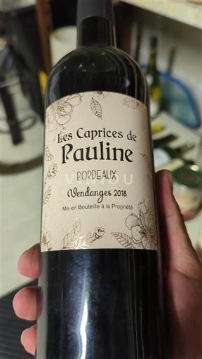 Bordeaux Les Caprices de Pauline 2018