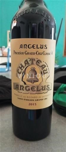 Bordeaux Saint-Émilion Grand Cru Premier Grand Cru Classé A Château Angélus 2015
