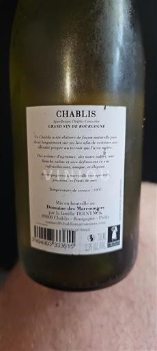 Borgogna Chablis Domaine Des Marronniers 2018