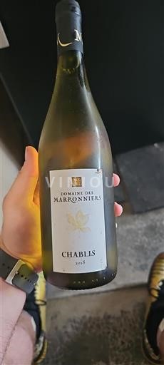 Borgogna Chablis Domaine Des Marronniers 2018