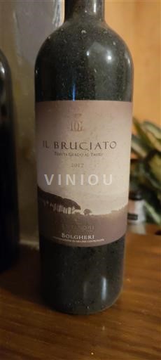 Toscana Bolgheri Tenuta Guado al Tasso Il Bruciato 2017
