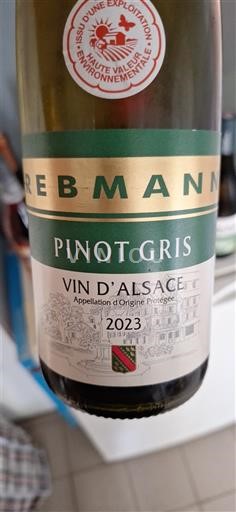 Alsace Grand Cru Rebmann 2023